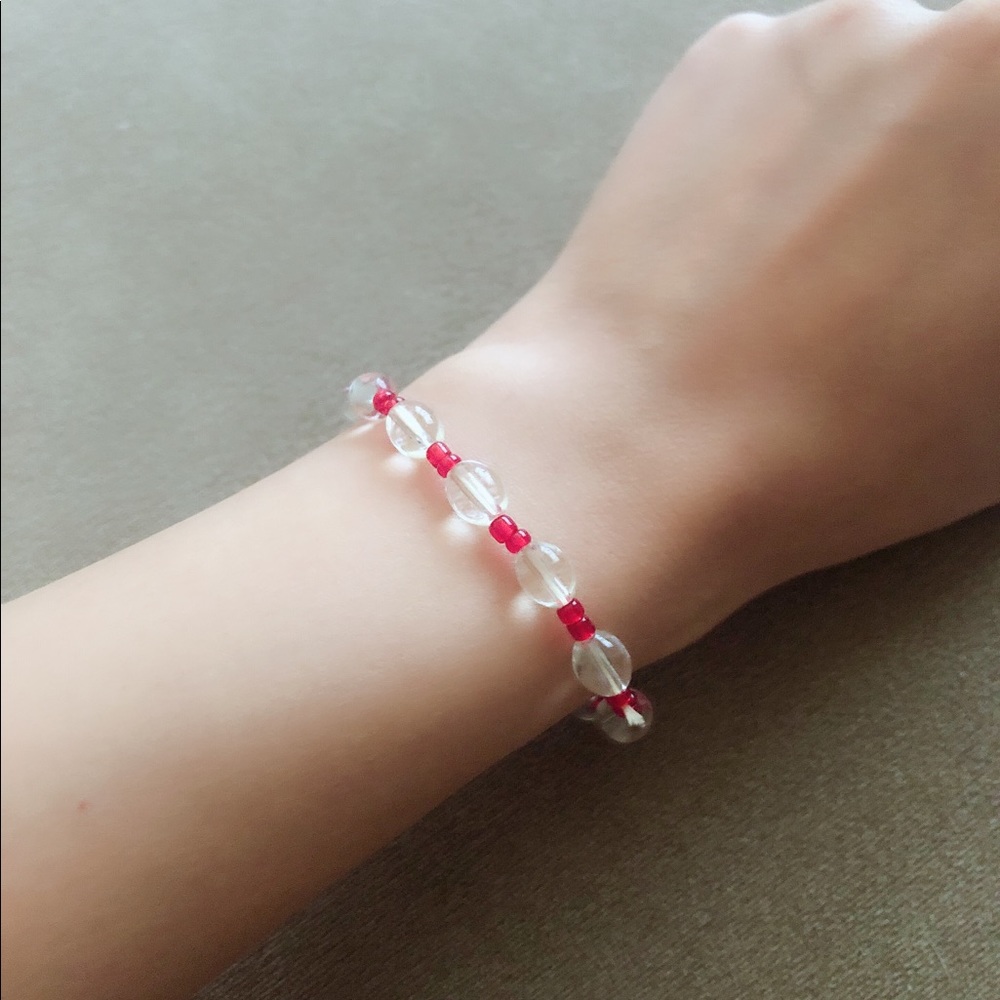 Red Beads Bracelet